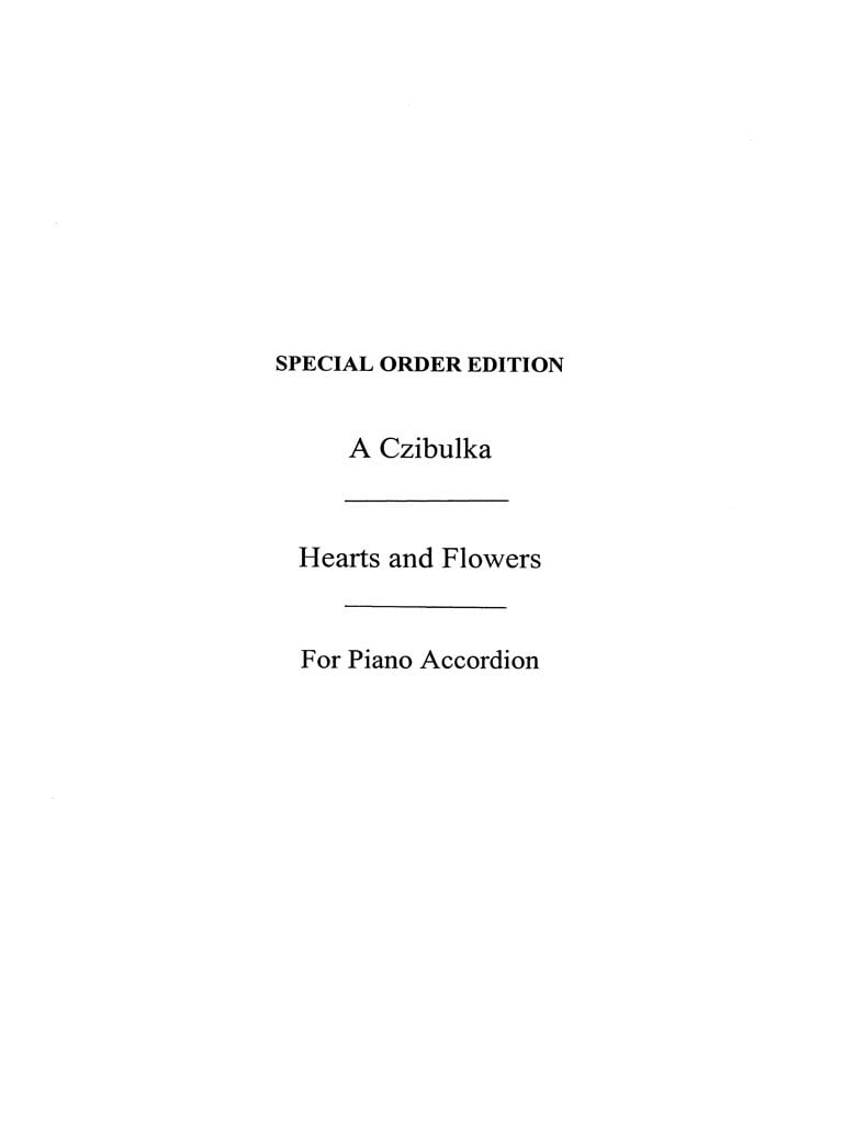 A. Czibulka: Hearts And Flowers